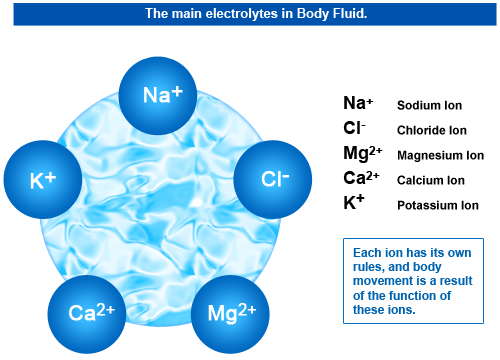 Electrolytes for an endurance athlete