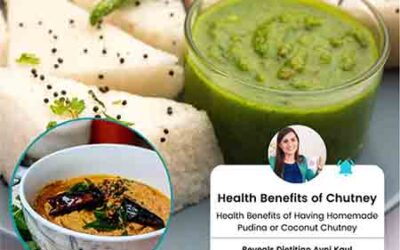 Health Benefits of Having Homemade Pudina or Coconut Chutney