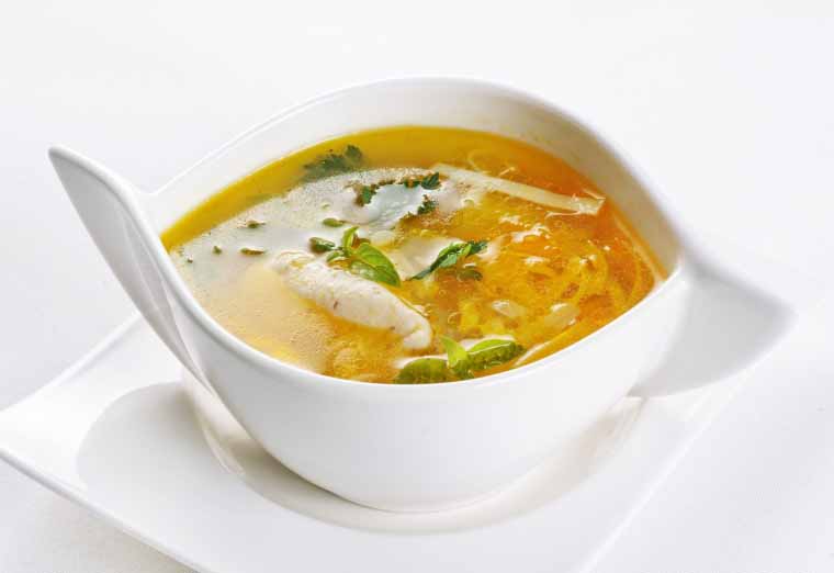 soup diet for influenza 