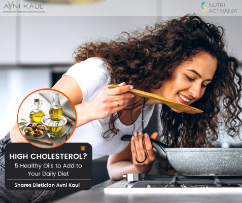 Suffering from High Cholesterol? 5 Healthy Oils to Add to Your Daily Diet