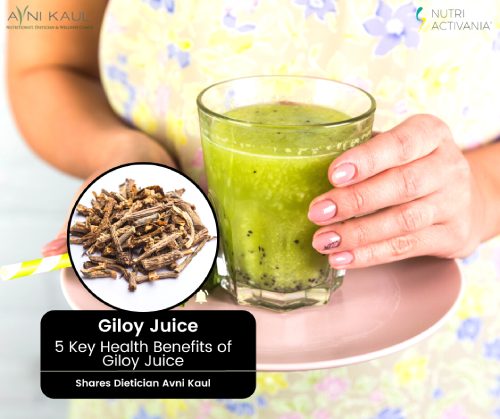 Delhi's best dietician Avni Kaul shares the critical health benefits of giloy juice