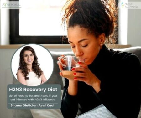 diet recover from influenza h2n3