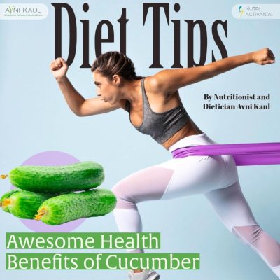 health benefits of Cucumber by Dietician Avni Kaul