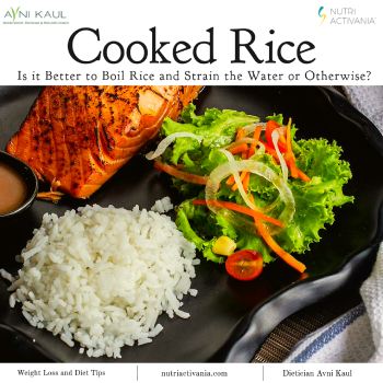 boil rice healthy diet tips by avni kaul