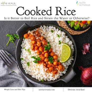 rice water healthy diet tips Avni Kaul