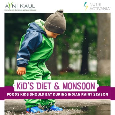 children diet during Indian monsoon