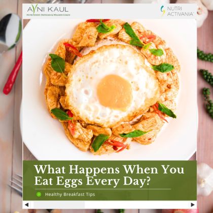 Eating eggs everyday diet tips by dietician Avni Kaul