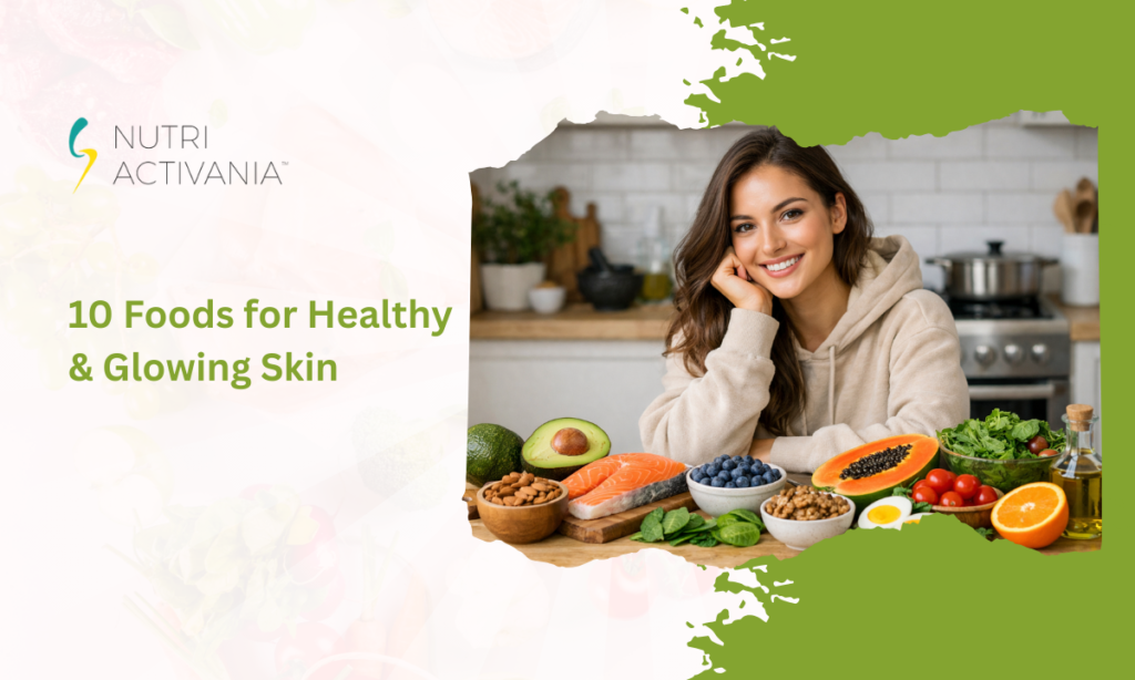 10 Best Foods For Healthy And Glowing Skin | Nutri Activania