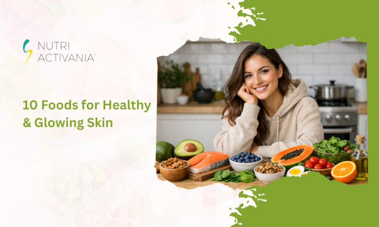 10 Best Foods For Healthy And Glowing Skin | Nutri Activania