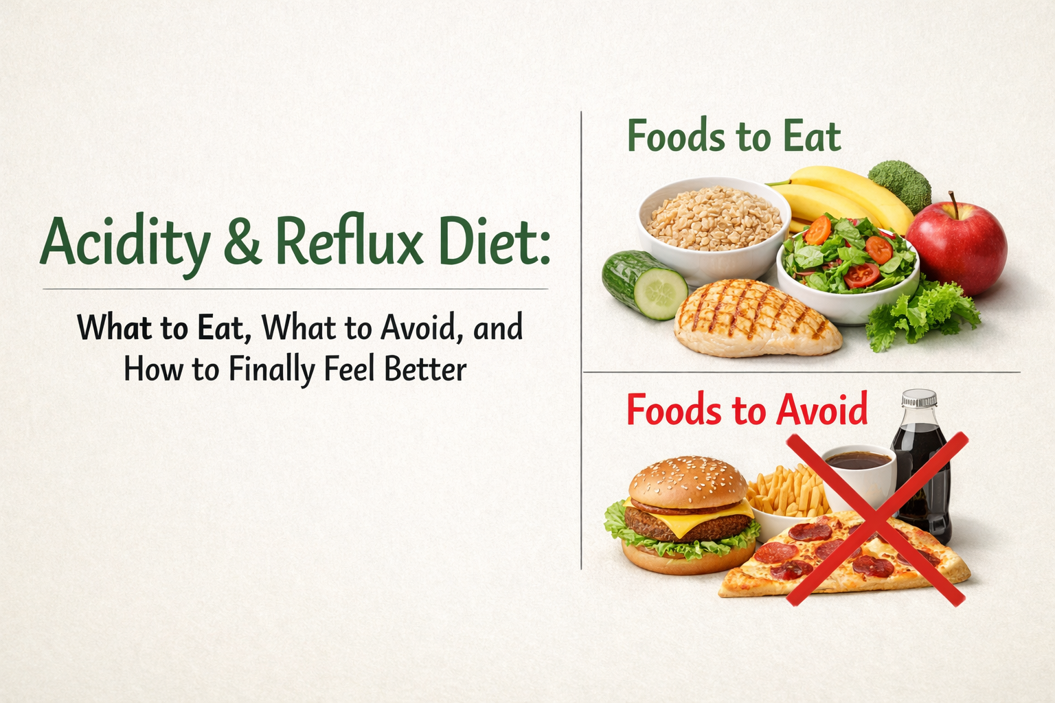 diet plan for acidity and reflux