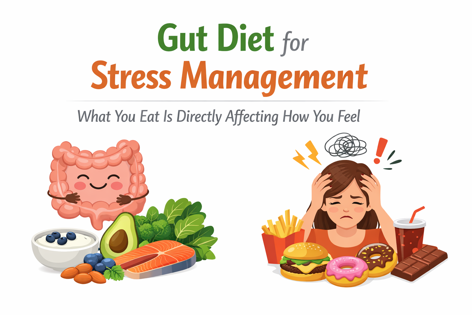 Gut Diet for Stress Management
