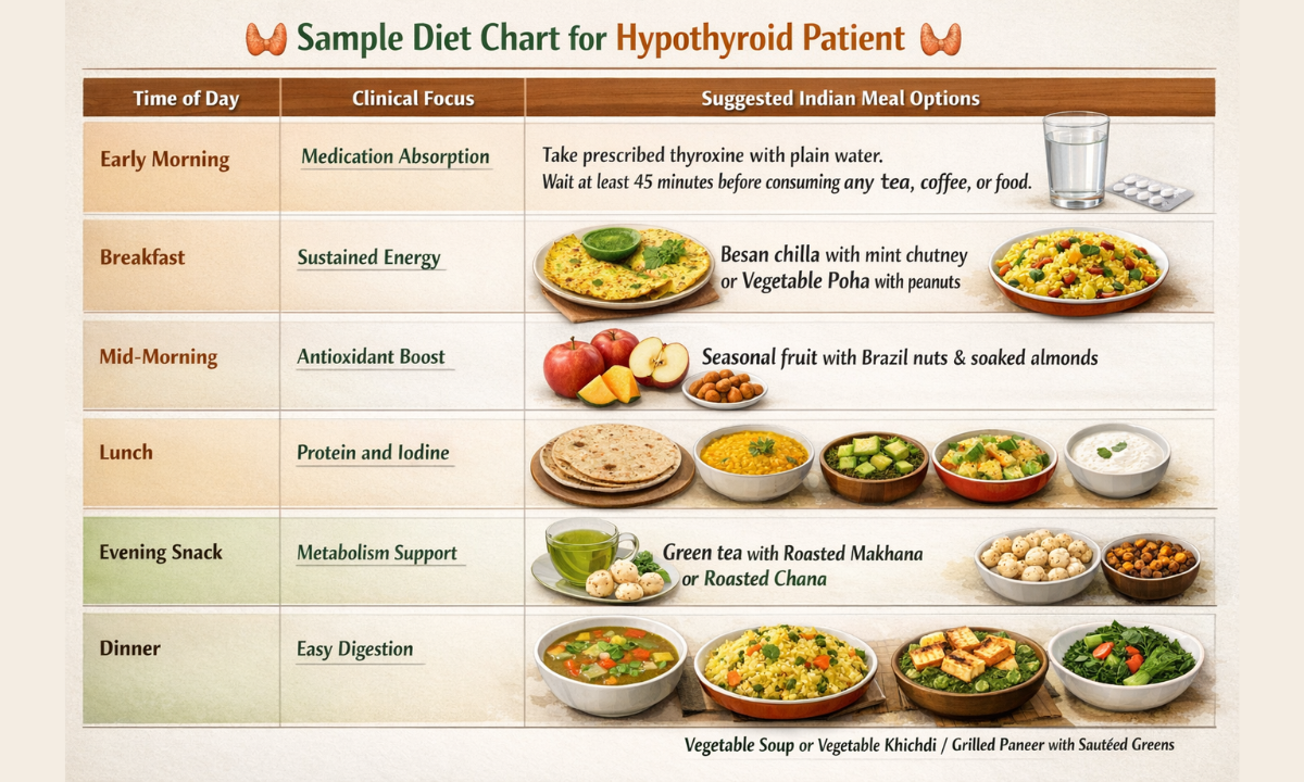 Hypothyroidism Diet Plan Example