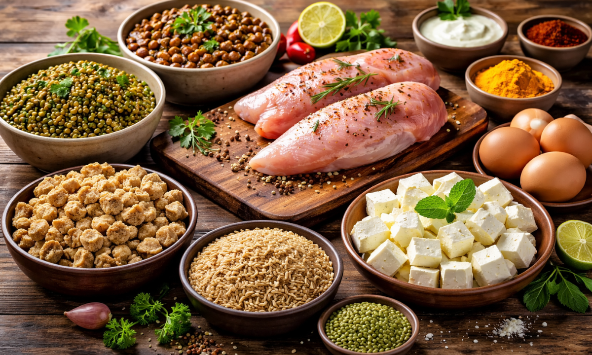 High-Protein Indian Foods