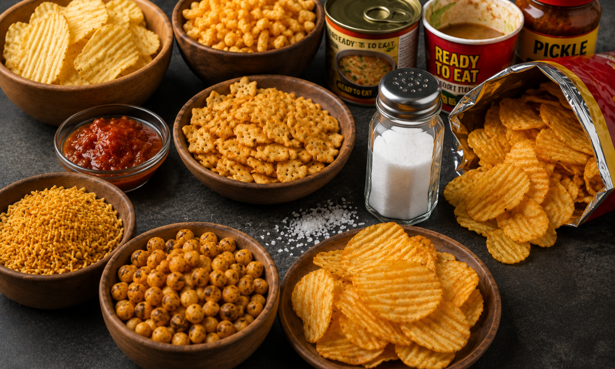 Excess Salt and Packaged Snacks
