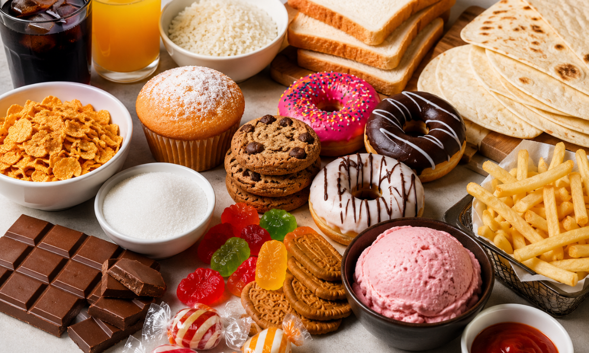 Refined Sugar & High-GI Foods