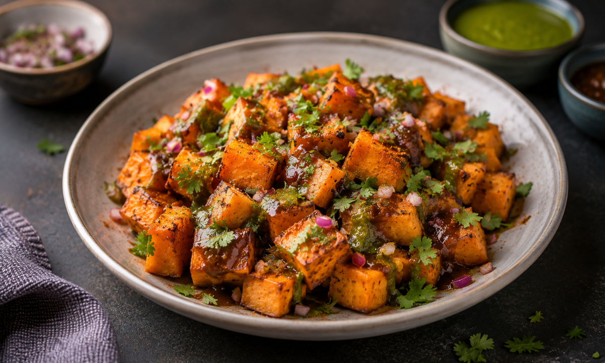 Sweet Potato Chaat