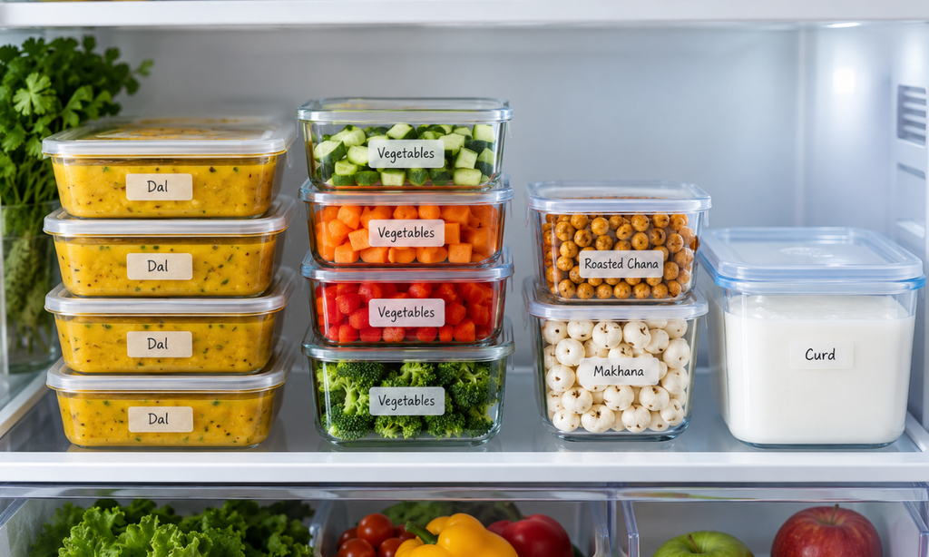 7-day Indian meal prep plan with healthy prepared meals