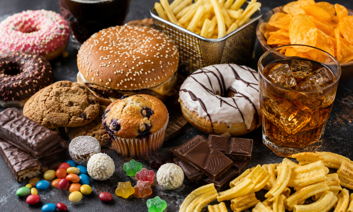 Foods harmful to brain