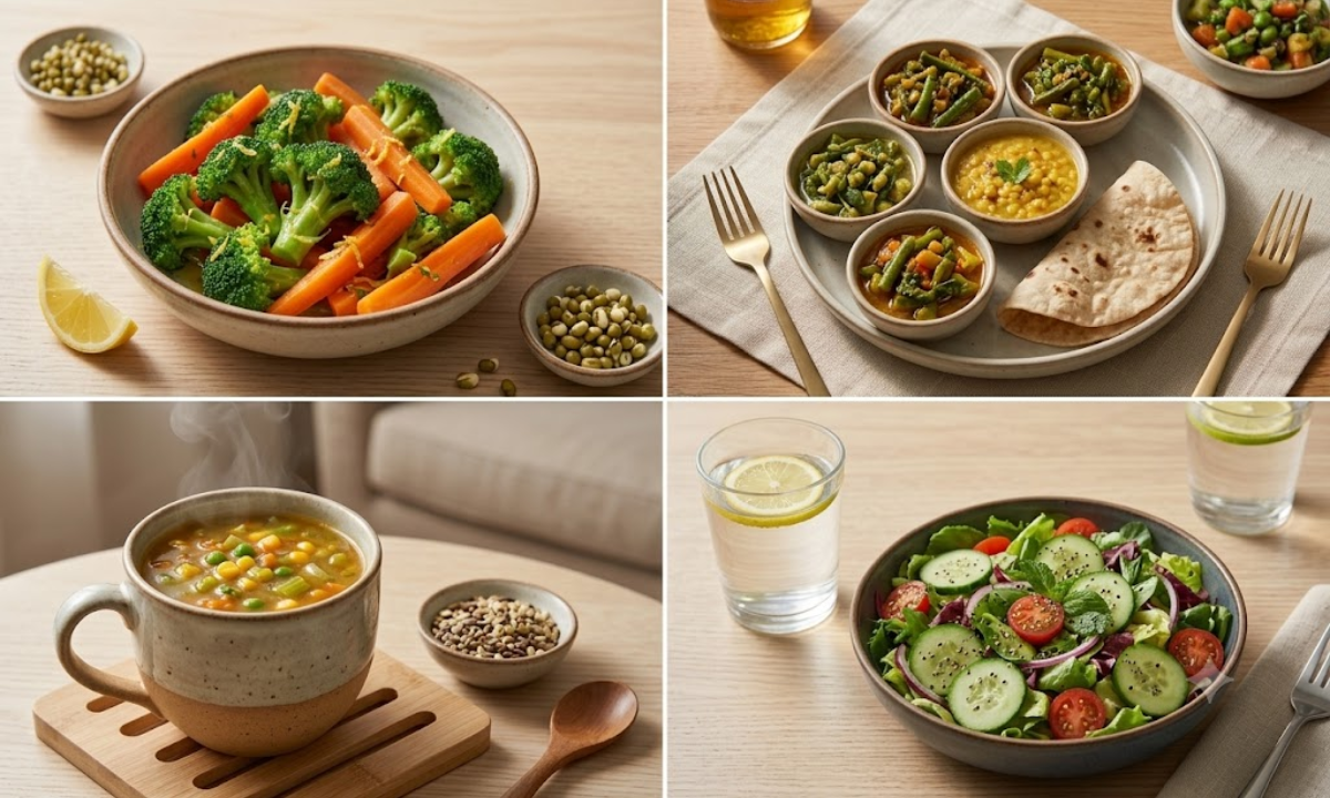 Vegetable meal plan