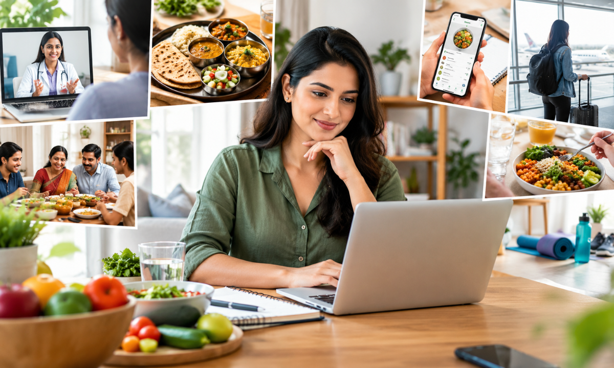 Nutrition program featuring expert guidance, personalized plans, and progress tracking.